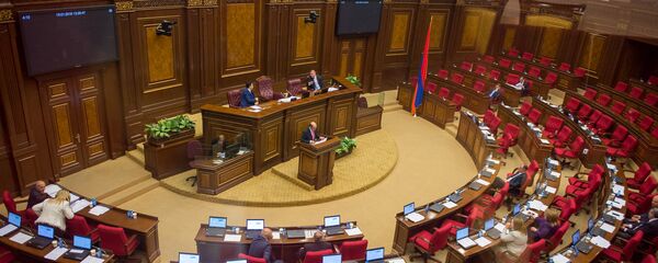 Заседание Национального собрания Армении - Sputnik Грузия