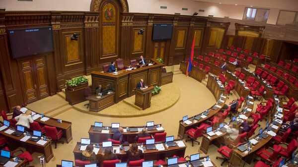 Заседание Национального собрания Армении - Sputnik Грузия