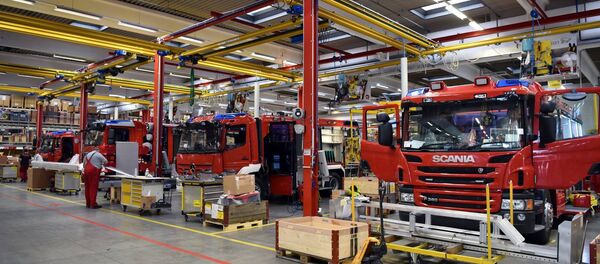 Rosenbauer-ის სახანძრო მანქანები Rosenbauer-ის სახანძრო მანქანები - Sputnik საქართველო