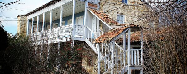 საგარეჯოს მუნიციპალიტეტის სოფელ პატარძეულში მდებარე გიორგი ლეონიძის სახლ-მუზეუმი საგარეჯოს მუნიციპალიტეტის სოფელ პატარძეულში მდებარე გიორგი ლეონიძის სახლ-მუზეუმი - Sputnik საქართველო
