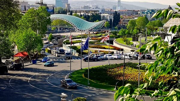 Вид на центр города Тбилиси - Sputnik Грузия
