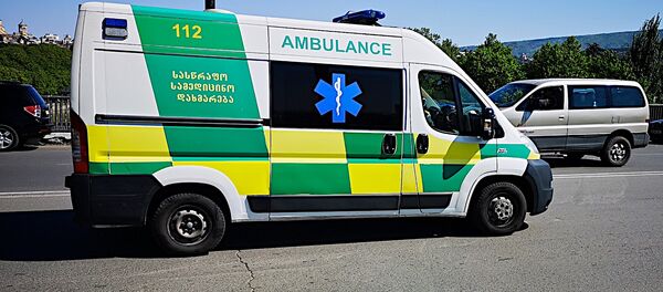 Бригада Скорой помощи на выезде - Sputnik Грузия