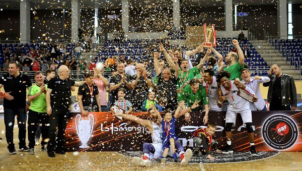 Клуб Кутаиси второй год подряд выиграл Кубок Грузии по баскетболу - Sputnik Грузия
