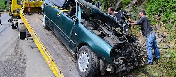 ДТП близ Кеда в Аджарии ДТП близ Кеда в Аджарии - Sputnik Грузия