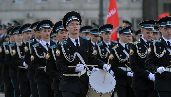 Генеральная репетиция парада Победы в городах России - Sputnik Грузия