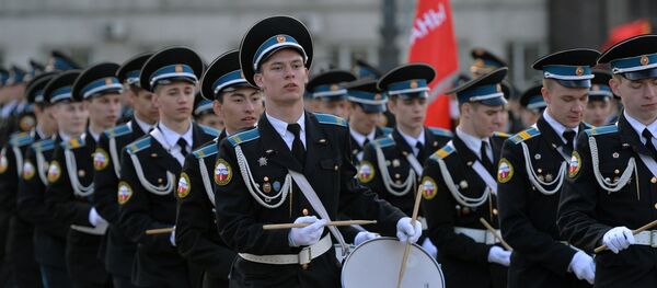 Генеральная репетиция парада Победы в городах России - Sputnik Грузия