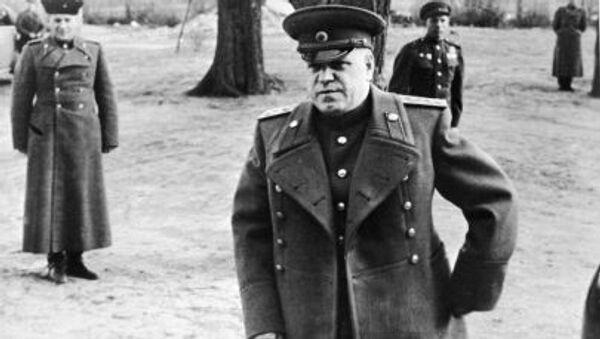 Командующий 1-м Белорусским фронтом маршал Георгий Жуков - Sputnik Грузия