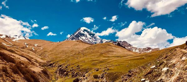 ყაზბეგის მთა ყაზბეგის მთა - Sputnik საქართველო