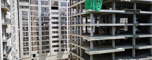 საცხოვრებელი კორპუსის მშენებლობა საცხოვრებელი კორპუსის მშენებლობა - Sputnik საქართველო