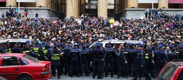 აქცია თბილისში აქცია თბილისში - Sputnik საქართველო