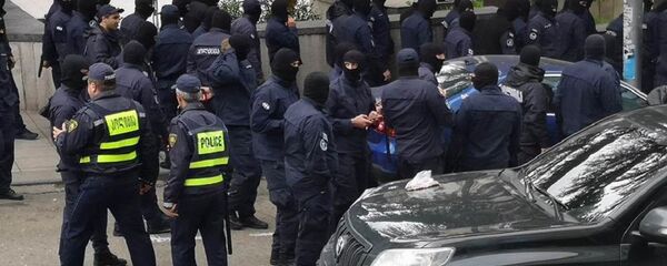 სპეცნაზი რუსთაველის გამზირზე - Sputnik საქართველო