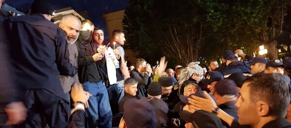 ვითარება რუსთველის გამზირზე - Sputnik საქართველო