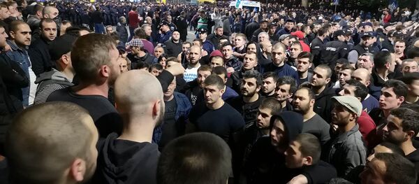 აქცია თბილისში აქცია თბილისში - Sputnik საქართველო