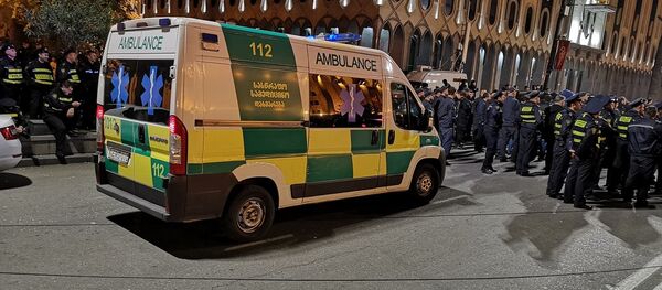 Ситуация на проспекте Руставели - Sputnik Грузия