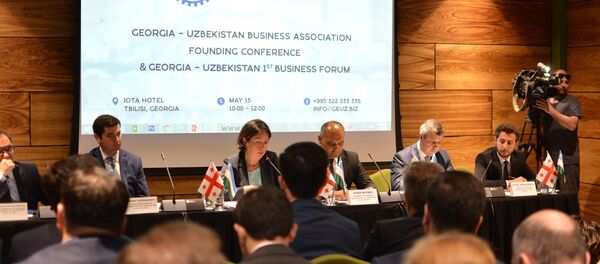 Грузино-узбекский бизнес-форум в Тбилиси - Sputnik Грузия