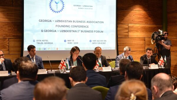 Грузино-узбекский бизнес-форум в Тбилиси - Sputnik Грузия