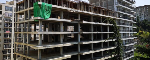 Строительство новых жилых зданий - Sputnik Грузия