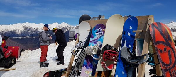 Фестиваль Quick Silver new camp в «Роза Хутор». Фестиваль Quick Silver new camp в «Роза Хутор». - Sputnik Грузия