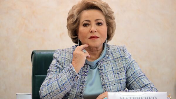 Valentina Matvienko, presidenta del Consejo de la Federación de Rusia - Sputnik Грузия