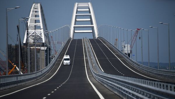 Открытие автомобильной части Крымского моста - Sputnik Грузия