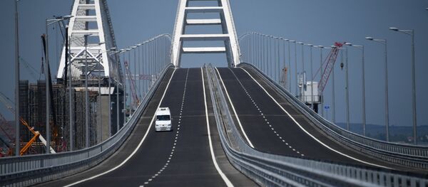 Открытие автомобильной части Крымского моста - Sputnik Грузия
