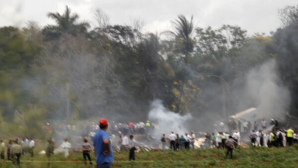 Страшная авиакатастрофа на Кубе: кадры с места трагедии - Sputnik Грузия