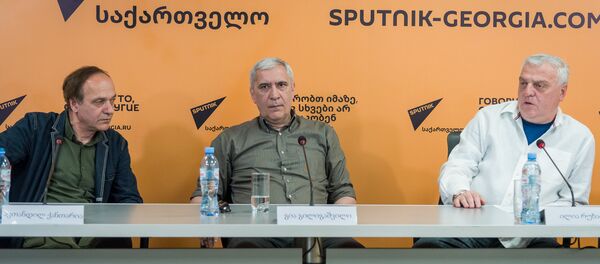 Пресс-центр Круглый стол: Будущее грузинского футбола Пресс-центр Круглый стол: Будущее грузинского футбола - Sputnik Грузия