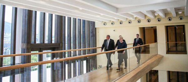 ლიეტუვასდა საქართველოს პრეზიდენტები დალია გრიბაუსკაიტე და გიორგი მარგველაშვილი ლიეტუვასდა საქართველოს პრეზიდენტები დალია გრიბაუსკაიტე და გიორგი მარგველაშვილი - Sputnik საქართველო