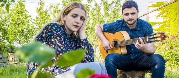 Меги Гогитидзе приняла участие в проекте Sputnik ко Дню Независимости Меги Гогитидзе приняла участие в проекте Sputnik ко Дню Независимости - Sputnik Грузия