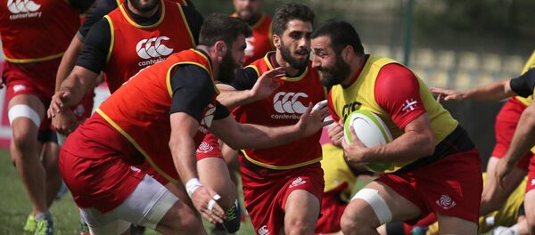 Тренировка сборной Грузии по регби - Sputnik Грузия