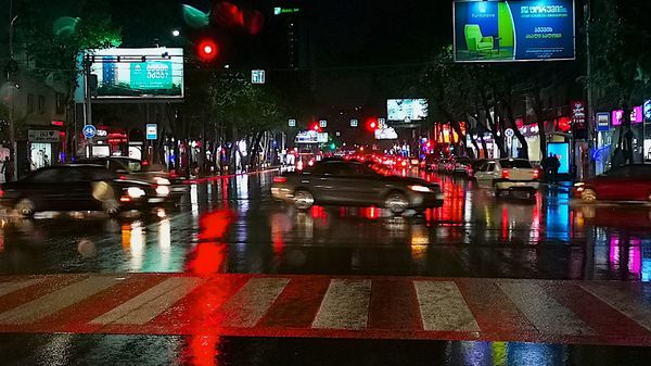 პეკინის ქუჩა წვიმის შემდეგ - Sputnik საქართველო