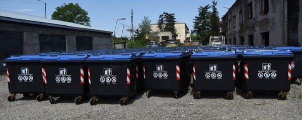 ნაგვის ახალი კონტეინერები ნაგვის ახალი კონტეინერები - Sputnik საქართველო