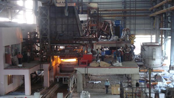 Завод по переработке металлолома Джеостил - Sputnik Грузия