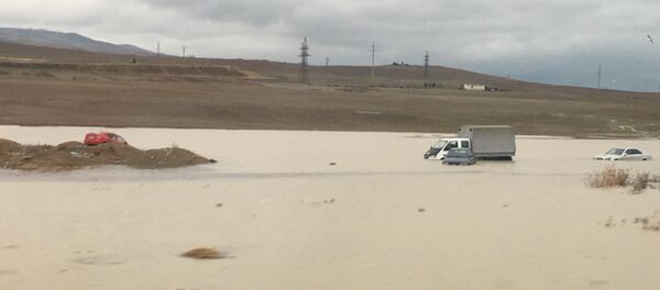 Затопленная дорога - Sputnik Грузия