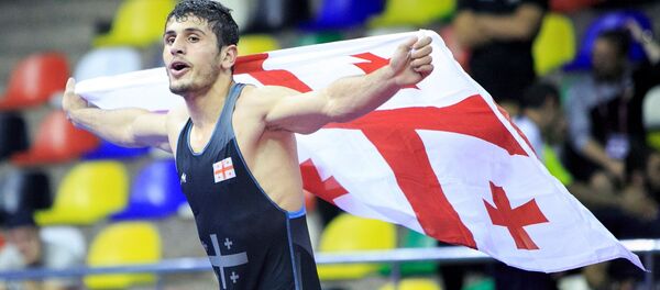 Грузинский борец греко-римского стиля Рамаз Зоидзе - Sputnik Грузия