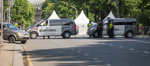 Акция на Руставели Акция на Руставели - Sputnik Грузия