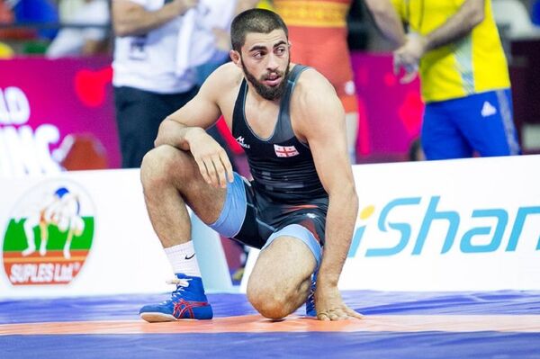 Грузинский борец Автандил Кенчадзе Грузинский борец Автандил Кенчадзе - Sputnik Грузия