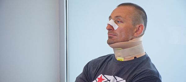 Федор Челышев, избитый пилот-парапланерист - Sputnik Грузия