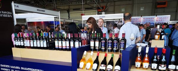 Открытие винной выставки в столице Грузии - Sputnik Грузия