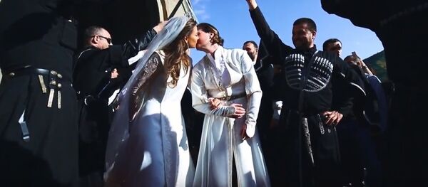 Царское венчание Иоанна и Кристины Багратиони - Sputnik Грузия