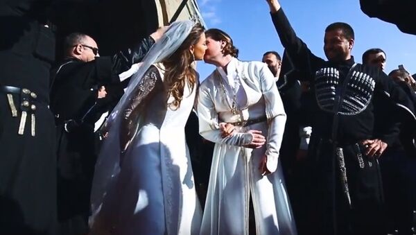 Царское венчание Иоанна и Кристины Багратиони - Sputnik Грузия