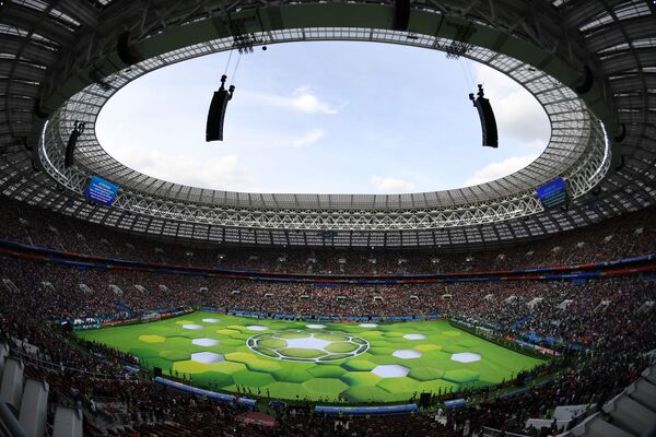Торжественная церемония открытия чемпионата мира по футболу состоялась на стадионе Лужники - Sputnik Грузия