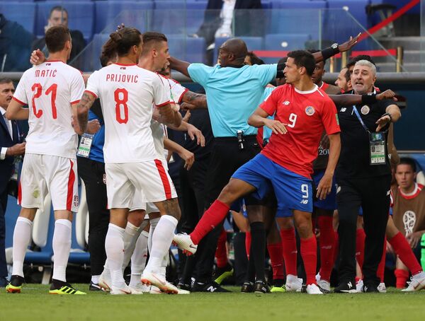 Футбол. ЧМ-2018. Матч Коста-Рика - Сербия. - Sputnik Грузия