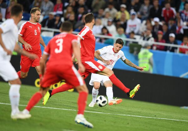 Футбол. ЧМ-2018. Матч Сербия - Швейцария - Sputnik Грузия