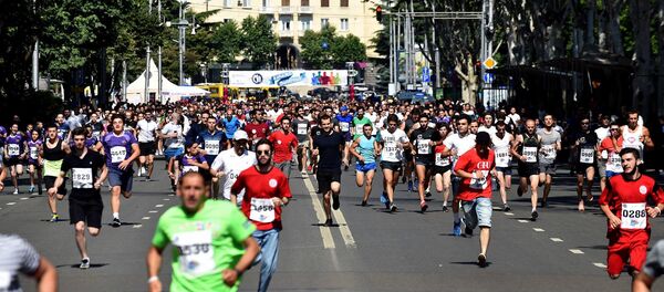 საქველმოქმედო მარათონი თბილისის ქუჩებში - Sputnik საქართველო