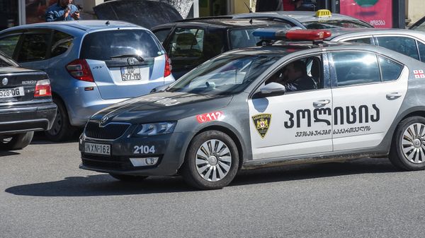 Полицейский автомобиль - Sputnik Грузия