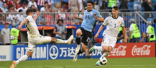 Футбол. ЧМ-2018. Матч Уругвай - Россия - Sputnik Грузия