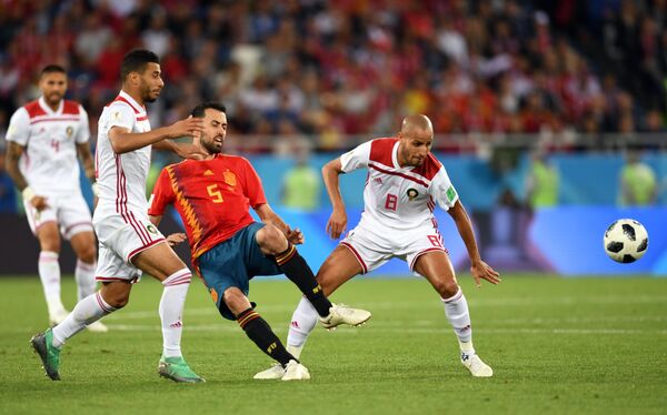 Футбол. ЧМ-2018. Матч Испания - Марокко - Sputnik Грузия