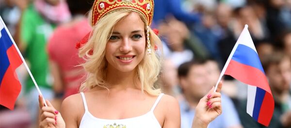 Самая горячая болельщица России — порнозвезда?! - Sputnik Грузия