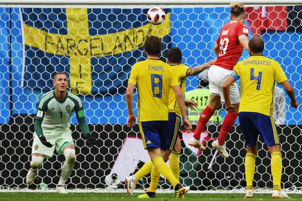 Футбол. ЧМ-2018. Матч Швеция - Швейцария - Sputnik Грузия